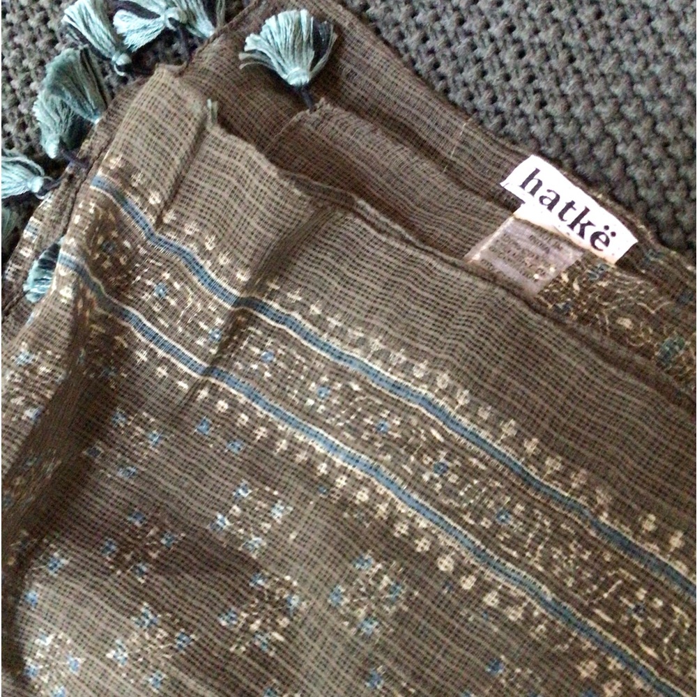 Hatke Aara Sand scarf, Cotton, new - Picture 8 of 8